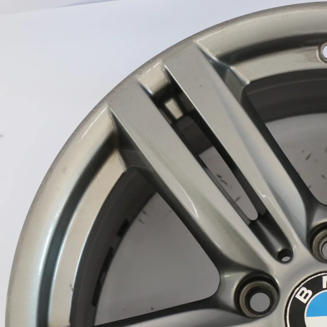 BMW F20 Hinterrad felge Ferric Grau 18" 8J ET:52 M Sternspeiche 386 - SKU 7845853-9 - Teilenummer 7845853