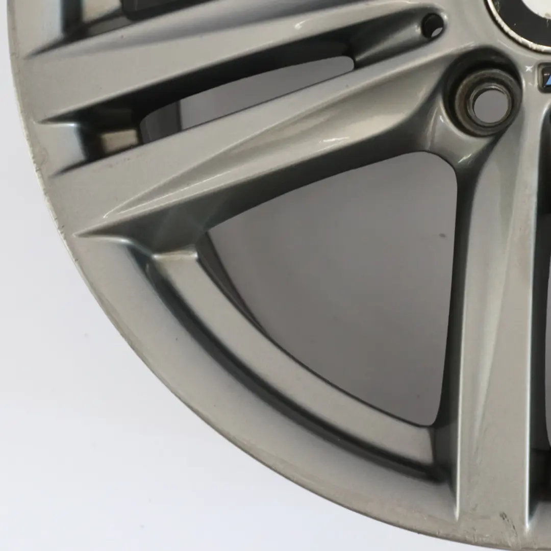 BMW F20 Hinterrad felge Ferric Grau 18" 8J ET:52 M Sternspeiche 386 - SKU 7845853-9 - Teilenummer 7845853