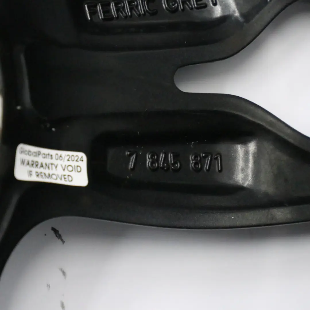 BMW F20 F21 F22 F23 Ferric grey Felge 18" M Doppel speiche 436 ET:52 8J - SKU 7845871-4 - Teilenummer 7845871