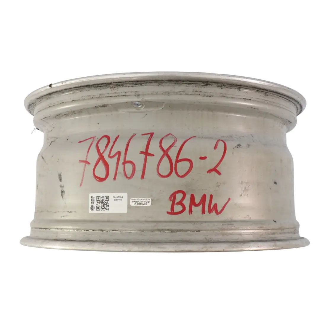 Rim BMW X5 F15 Silver Alloy 19" M Double Spoke 467 9J ET:37 7846787 to Wheel with Part number 7846786 Wheel Rim BMW X5 F15 Silver Alloy 19" M Double Spoke 467 9J ET:37 7846787 - SKU 7846786-2 - Part number 7846786