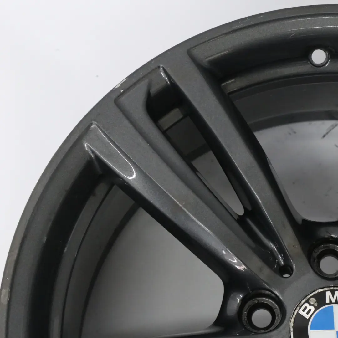 BMW F30 F31 F32 Rear Alloy Wheel Rim 19" 8,5J ET:47 M Double Spoke - SKU 7852494-2 - Part number 7852494