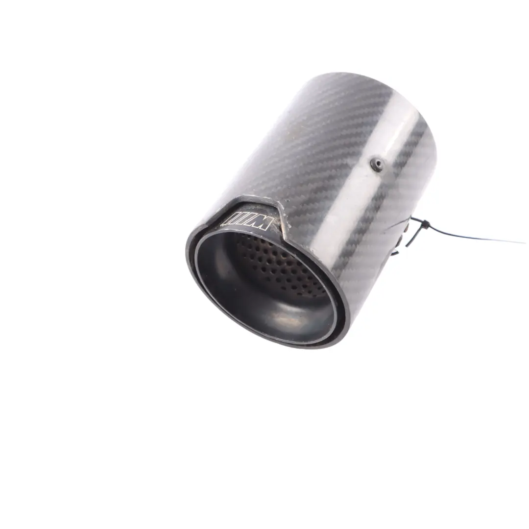 BMW F80 M3 F82 M4 M Sport Exhaust Tailpipe Tail Pipe Trim Black Chrome - SKU 7853892-1 - Part number 7853892