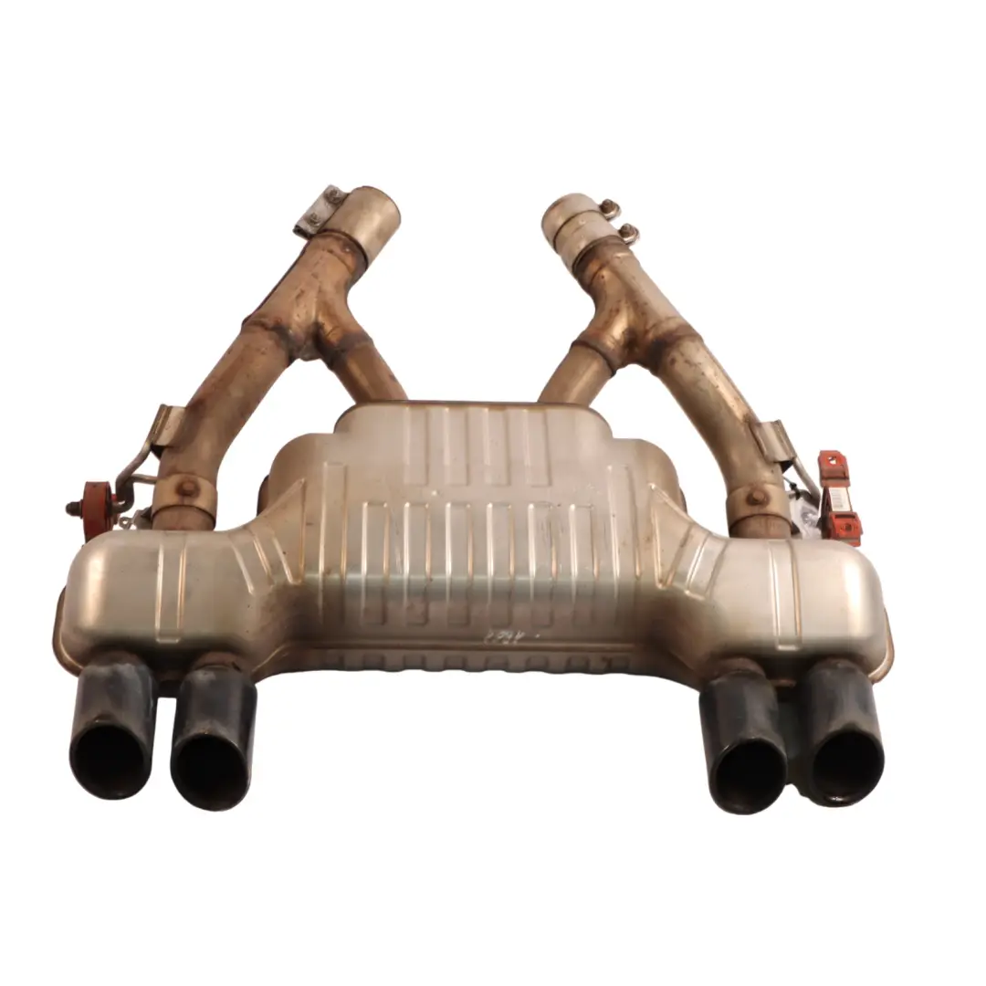 Exhaust Silencer Muffler Back Box Double Twin Pipe to BMW F80 M3 F82 M4 Rear with Part number 7854736 BMW F80 M3 F82 M4 Rear Exhaust Silencer Muffler Back Box Double Twin Pipe - SKU 7854736-1 - Part number 7854736
