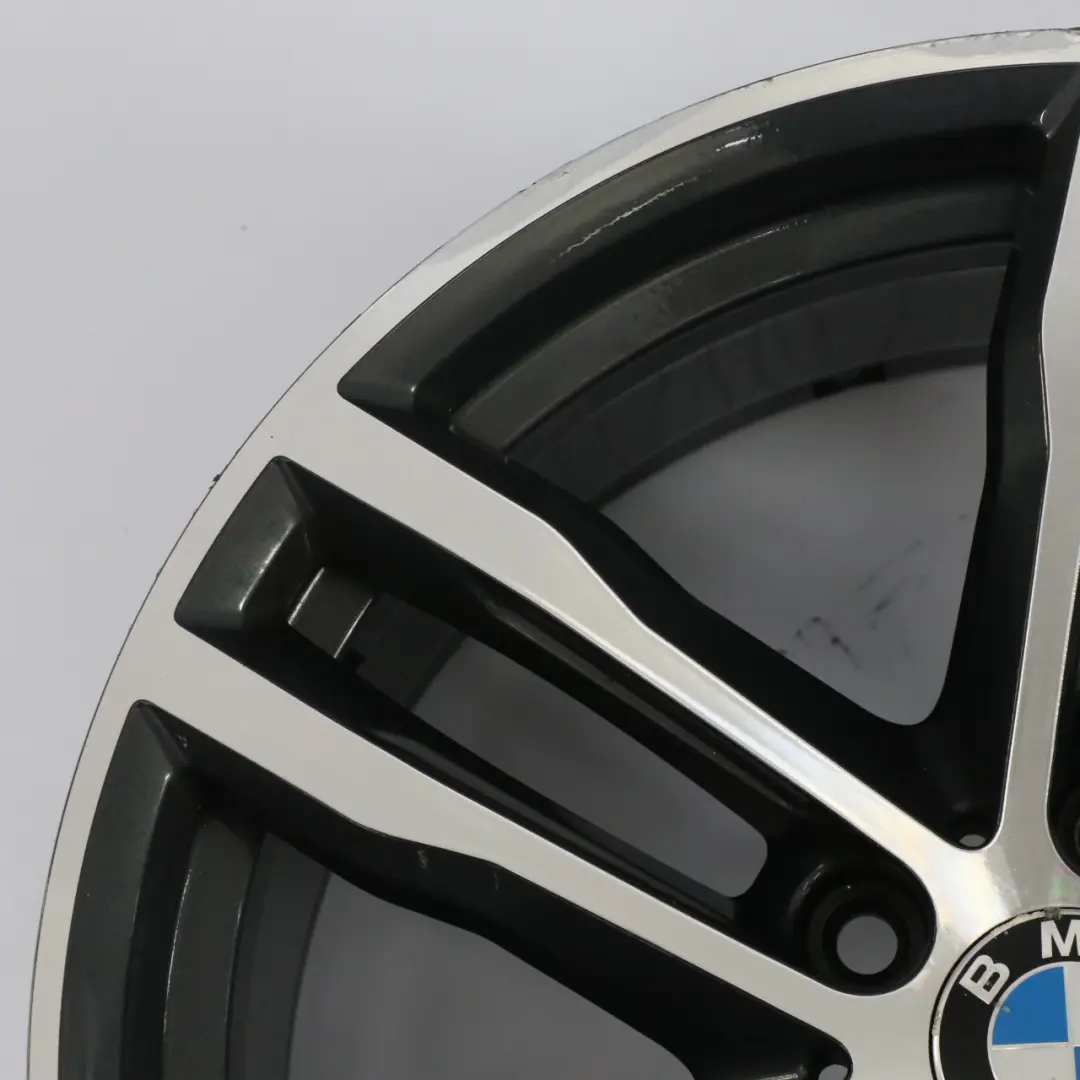 BMW F30 F31 F32 Rear Alloy Wheel Rim 19" ET:47 8,5J M Double Spoke 704 - SKU 7856711-4 - Part number 7856711