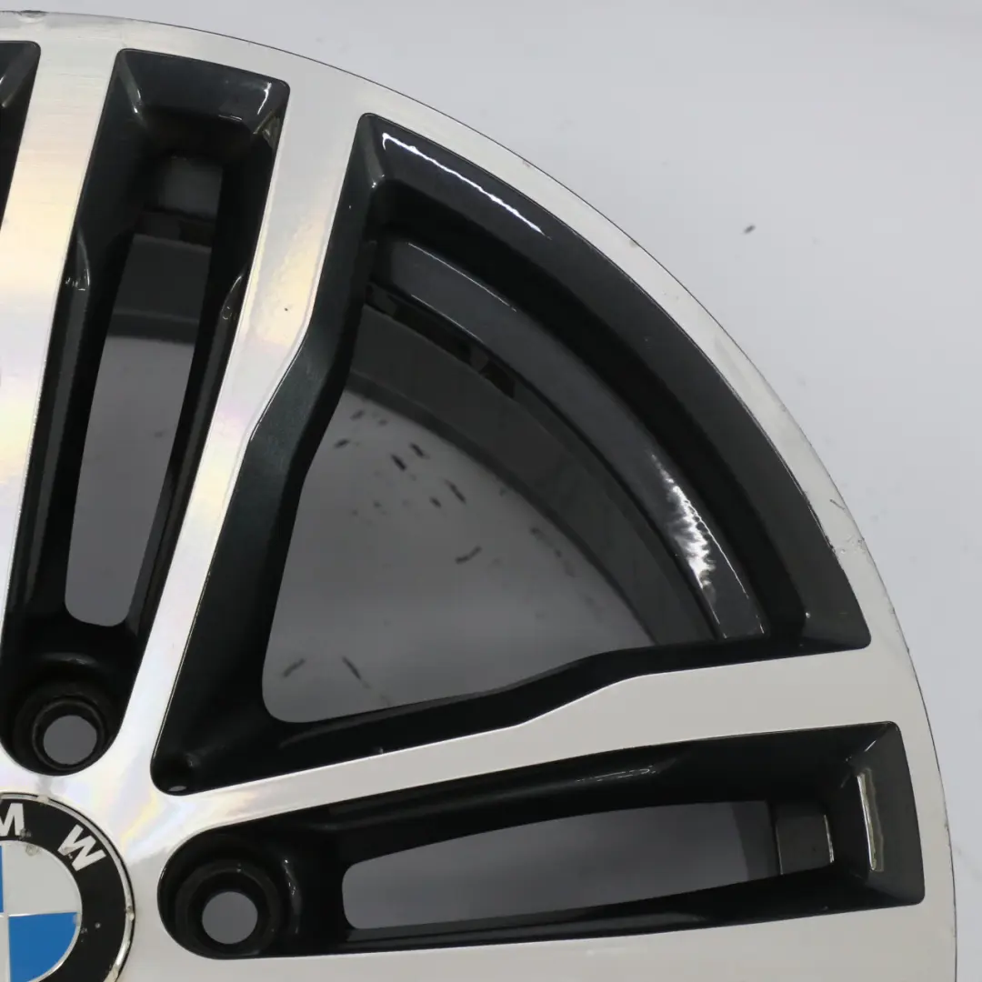 Alloy Wheel Rim 19" ET:47 8,5J M Double Spoke 704 to BMW F30 F31 F32 Rear with Part number 7856711 BMW F30 F31 F32 Rear Alloy Wheel Rim 19" ET:47 8,5J M Double Spoke 704 - SKU 7856711-4 - Part number 7856711