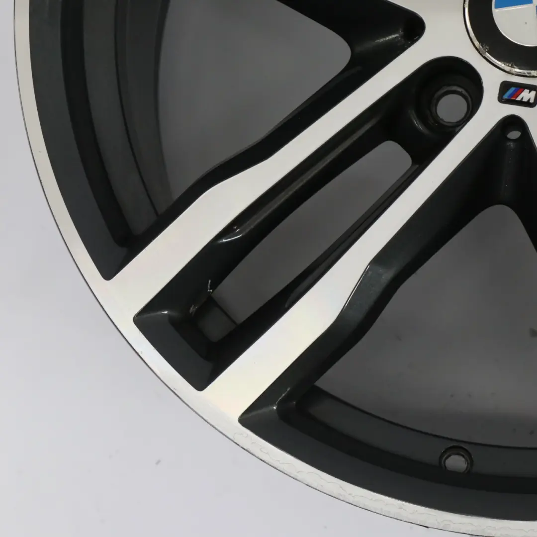 Alloy Wheel Rim 19" ET:47 8,5J M Double Spoke 704 to BMW F30 F31 F32 Rear with Part number 7856711 BMW F30 F31 F32 Rear Alloy Wheel Rim 19" ET:47 8,5J M Double Spoke 704 - SKU 7856711-4 - Part number 7856711