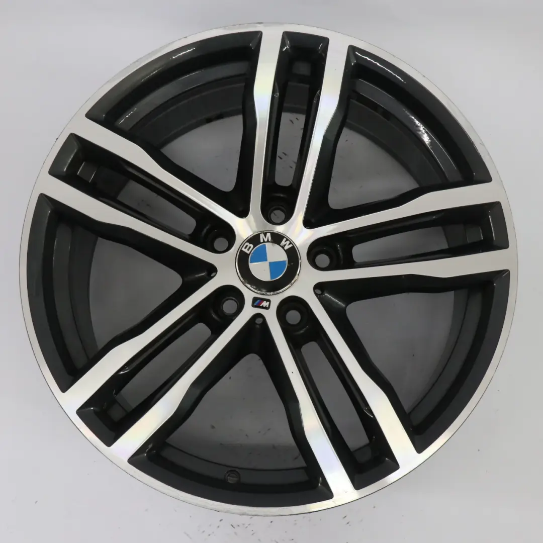 Alloy Wheel Rim 19" ET:47 8,5J M Double Spoke 704 to BMW F30 F31 F32 Rear with Part number 7856711 BMW F30 F31 F32 Rear Alloy Wheel Rim 19" ET:47 8,5J M Double Spoke 704 - SKU 7856711-4 - Part number 7856711