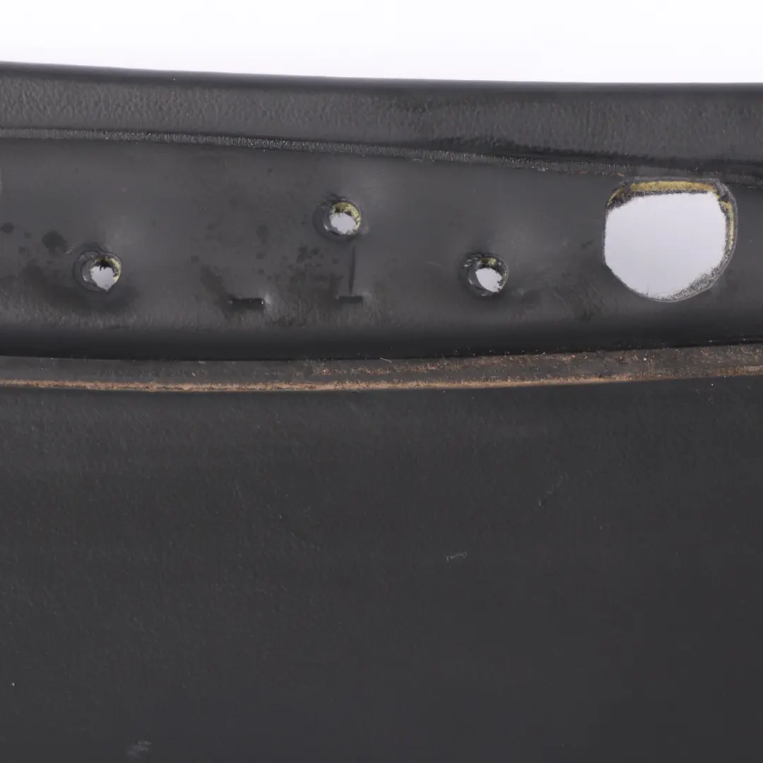 BMW E46 M3 Panel Wykończenie Drzwi Lewy Tył Czarna skóra Walknappa - SKU 7891865 - Numer Części 7891865