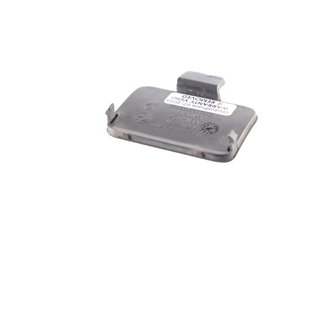 BMW E82 E88 Ojo de remolque difusor parachoques trasero Trim Negro 8045461 - SKU 7892601-BS - Número de pieza 7892601