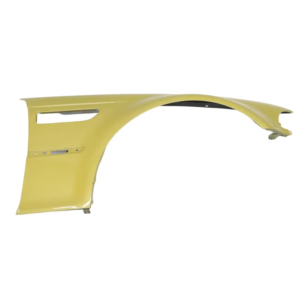 Guardabarros Delantero Derecho Phoenix Yellow Metallic - 445 para BMW E46 M3 con número de pieza 7894338 BMW E46 M3 Guardabarros Delantero Derecho Phoenix Yellow Metallic - 445 - SKU 7894338-PGM - Número de pieza 7894338