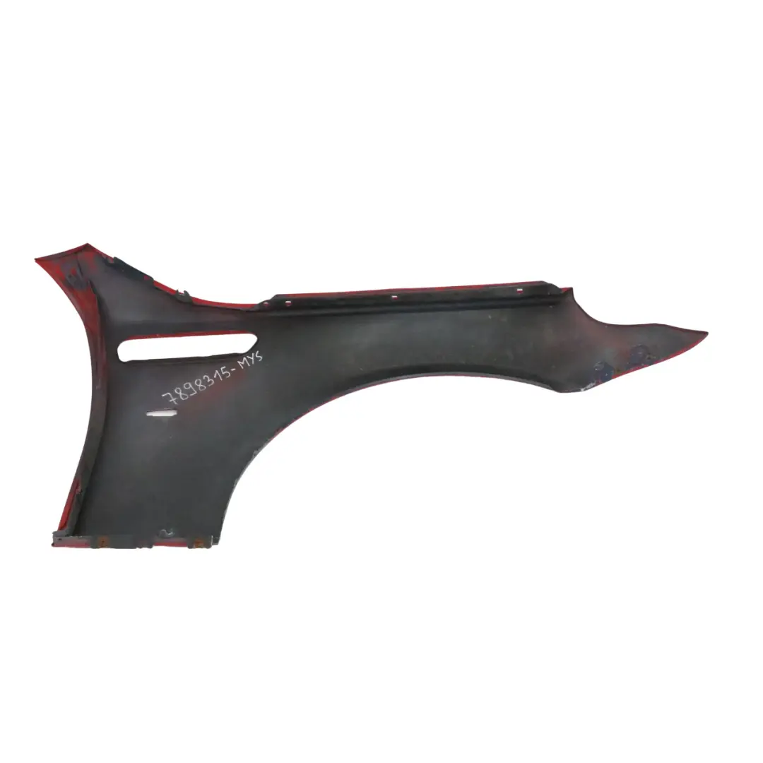 BMW E60 M5 Pannello laterale anteriore sinistro Parafango Rosso Verniciato - SKU 7898315-RED - Numero di parte 7898315