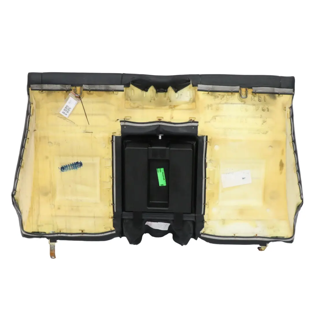 BMW E46 M3 Rear Seat Bench Backrest Back Cover Leather Walknappa Black - SKU 7901276 - Part number 7901276