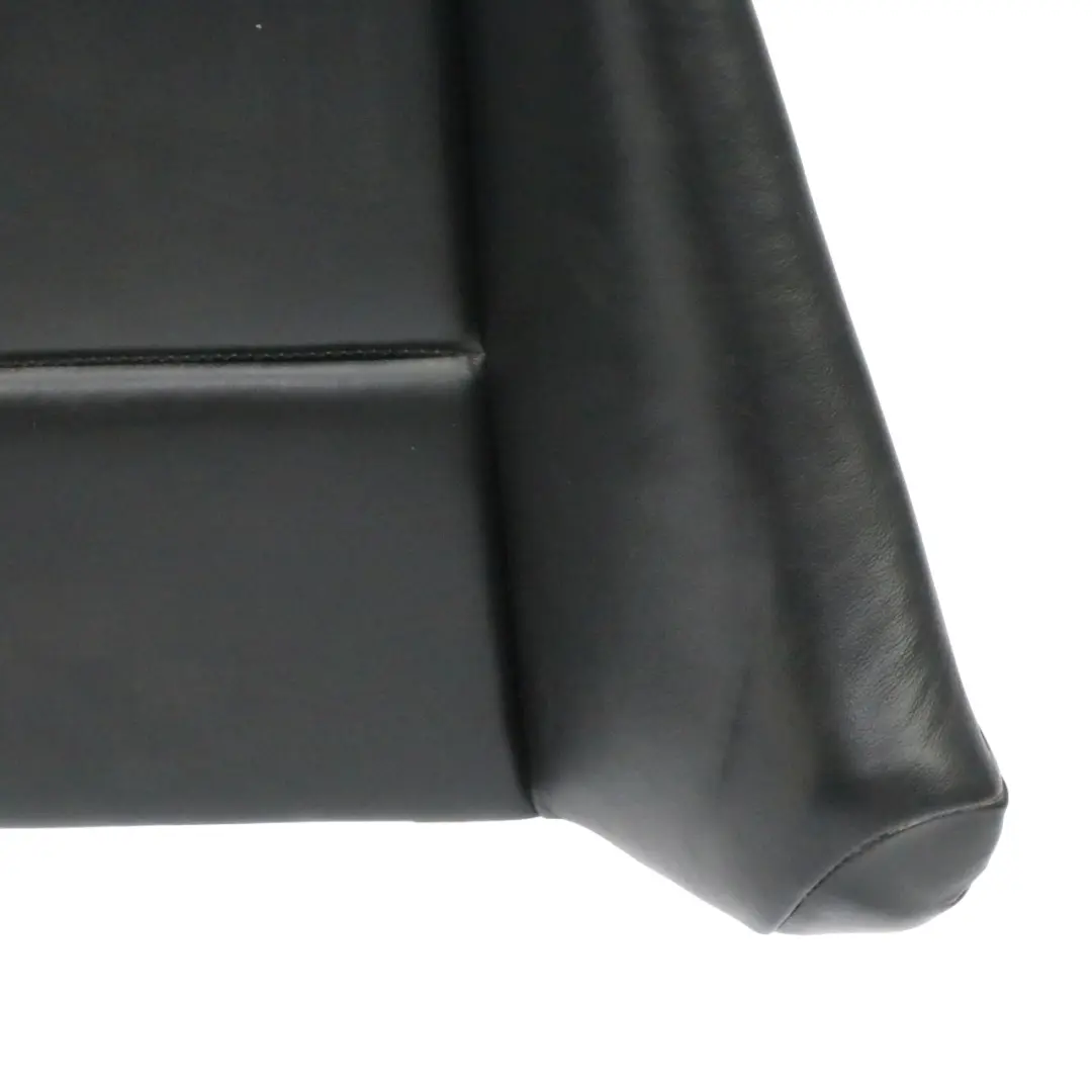 BMW E46 M3 Rear Seat Bench Backrest Back Cover Leather Walknappa Black - SKU 7901276 - Part number 7901276