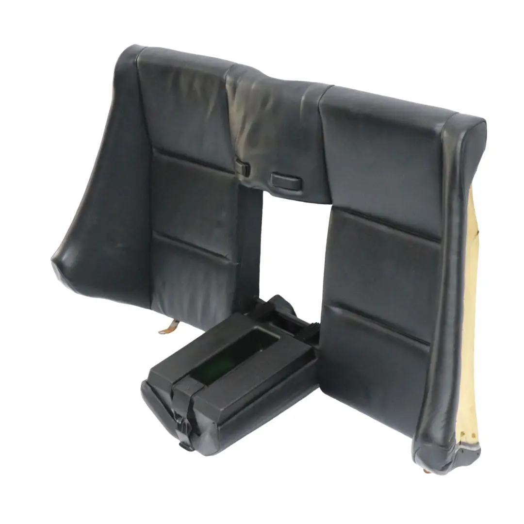 BMW E46 M3 Rear Seat Bench Backrest Back Cover Leather Walknappa Black - SKU 7901276 - Part number 7901276
