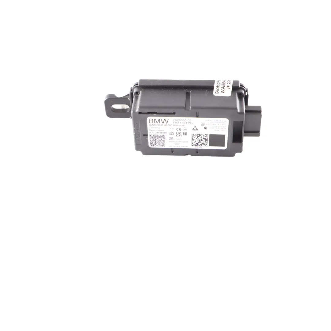 Radio Audio Remote Receiver Control Module Unit to BMW G30 with Part number 7928660 BMW G30 Radio Audio Remote Receiver Control Module Unit - SKU 7928660 - Part number 7928660