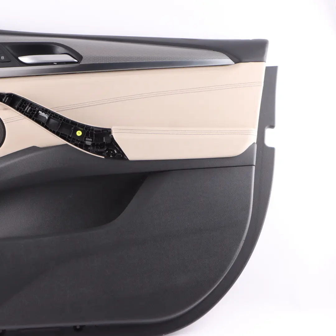 Door Card Front Right O/S Door Lining Panel Leather Black Beige to BMW G01 with Part number 7936696 BMW G01 Door Card Front Right O/S Door Lining Panel Leather Black Beige - SKU 7936696 - Part number 7936696