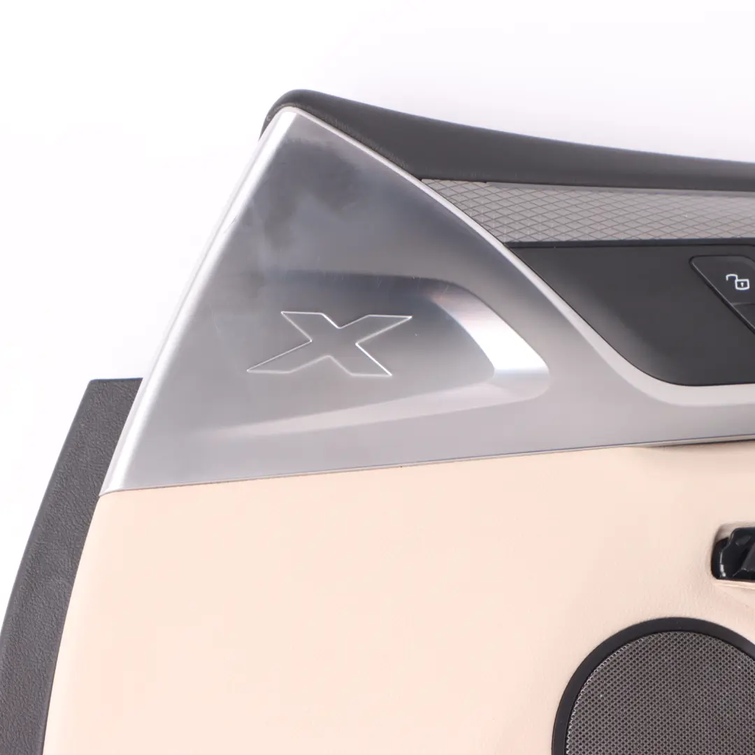 Door Card Front Right O/S Door Lining Panel Leather Black Beige to BMW G01 with Part number 7936696 BMW G01 Door Card Front Right O/S Door Lining Panel Leather Black Beige - SKU 7936696 - Part number 7936696