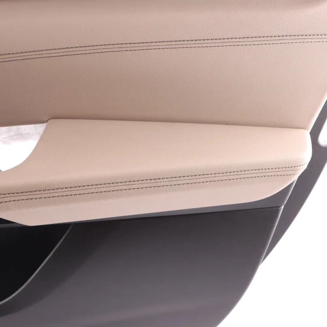 Door Card Front Right O/S Door Lining Panel Leather Black Beige to BMW G01 with Part number 7936696 BMW G01 Door Card Front Right O/S Door Lining Panel Leather Black Beige - SKU 7936696 - Part number 7936696