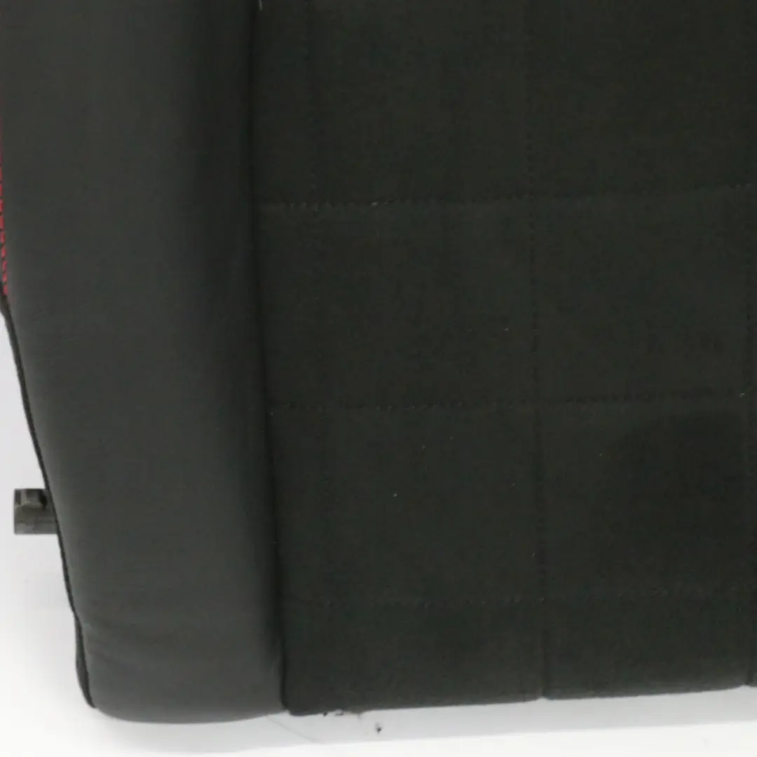 MINI F56 JCW Dinamica Red Black Half Leather Rear Right O/S Seat Backrest - SKU 7939574 - Part number 7939574