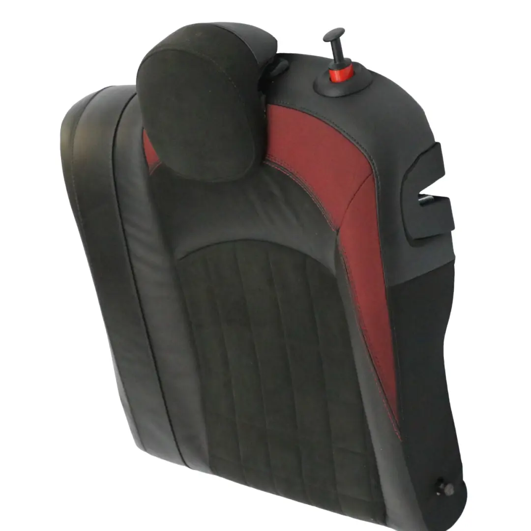Dinamica Dossier siège arrière gauche demi-cuir rouge noir pour MINI F56 JCW à propos du numéro de pièce 7939575 MINI F56 JCW Dinamica Dossier siège arrière gauche demi-cuir rouge noir - SKU 7939575 - Numéro de pièce 7939575