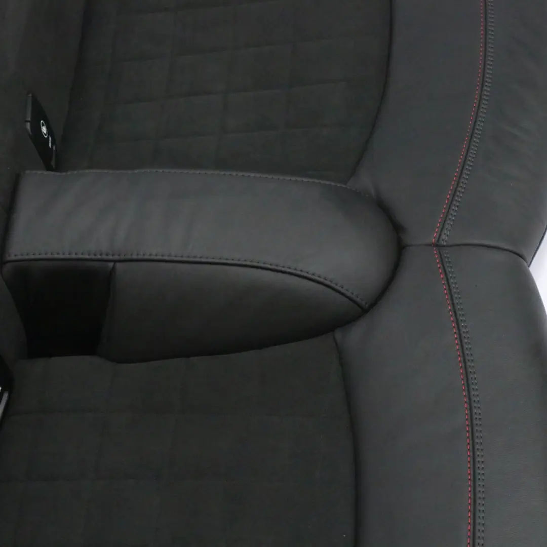 Mini F56 JCW Dinamica Rücksitzbank Couch Rot Schwarz Halbleder - SKU 7939577 - Teilenummer 7939577