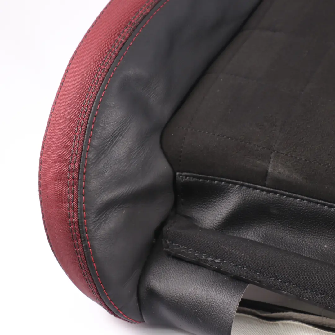 Dinamica Red Black Left Right N/O/S Front Seat Cover Mini F55 F56 JCW - SKU 7939945 - Part number 7939945