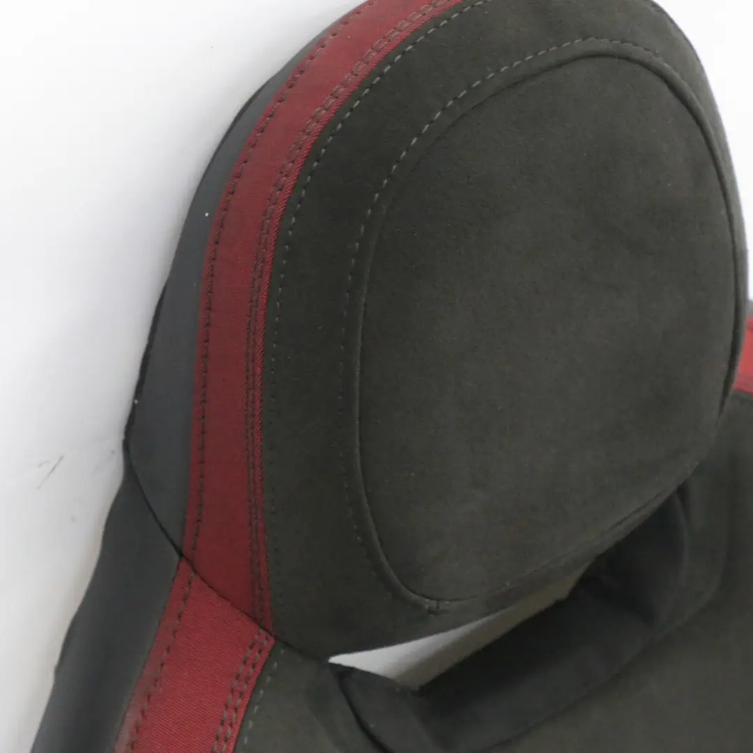 Mini F56 JCW Seat Backrest Sport Front Right O/S Dinamica Red Black Half Leather - SKU 7946502 - Part number 7946502