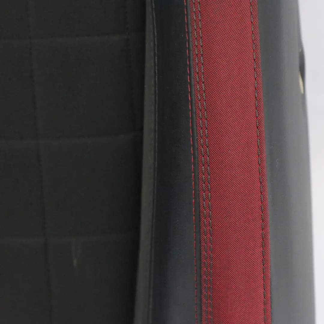 Sitzlehne Sport Vorne Rechts Dinamica Rot Schwarz Halbleder für Mini F56 JCW mit Teilenummer 7946502 Mini F56 JCW Sitzlehne Sport Vorne Rechts Dinamica Rot Schwarz Halbleder - SKU 7946502 - Teilenummer 7946502