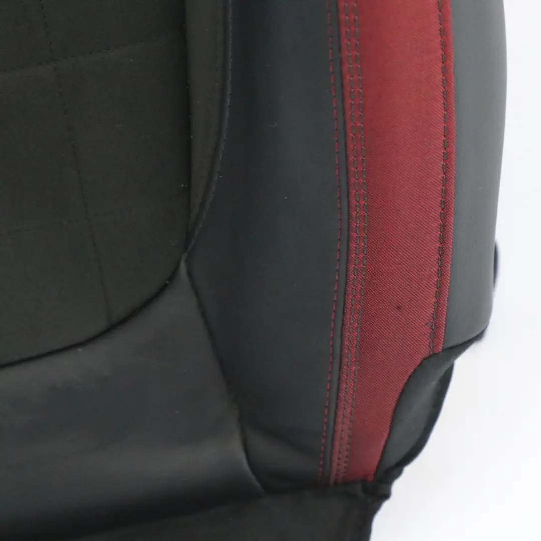 Mini F56 JCW Sitzlehne Sport Vorne Rechts Dinamica Rot Schwarz Halbleder - SKU 7946502 - Teilenummer 7946502