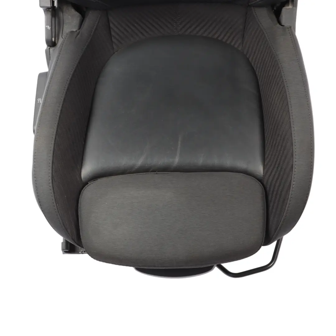 Mini F60 Front Right O/S Heated Sport Seat Cloth Leather Cord Carbon Black - SKU 7946550-1 - Part number 7946550