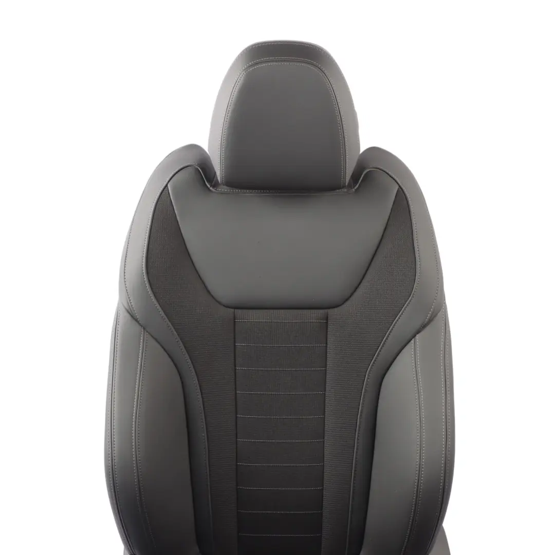 Front Left Seat N/S Heated Fabric Sensatec Leather Black 7955936 BMW G26 - SKU 7955935-1 - Part number 7955935