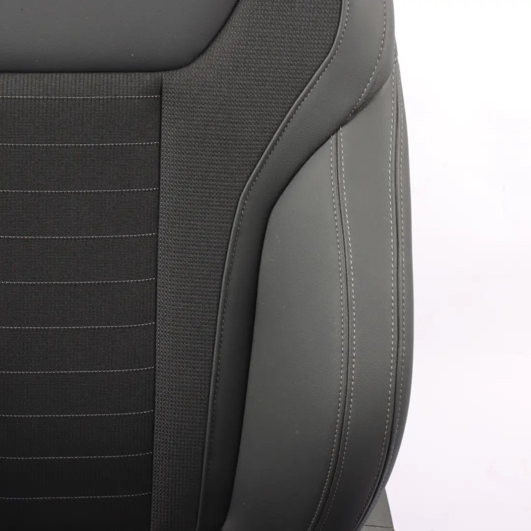 Front Left Seat N/S Heated Fabric Sensatec Leather Black 7955936 BMW G26 - SKU 7955935-1 - Part number 7955935