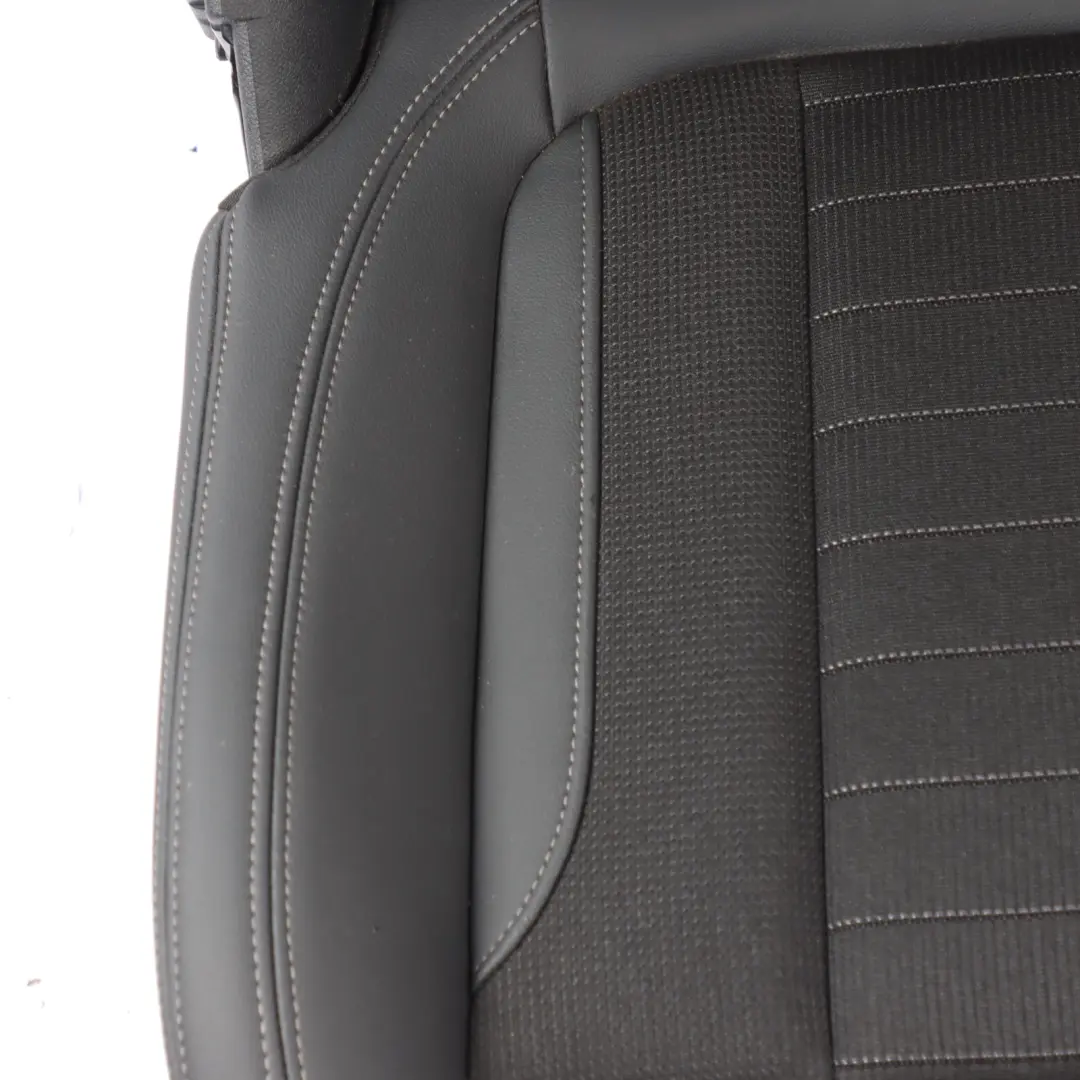Front Left Seat N/S Heated Fabric Sensatec Leather Black 7955936 BMW G26 - SKU 7955935-1 - Part number 7955935