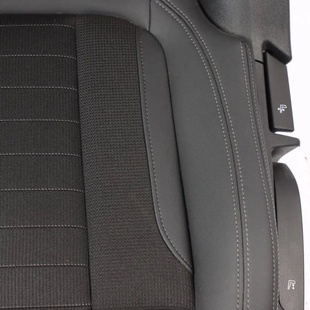 Front Left Seat N/S Heated Fabric Sensatec Leather Black 7955936 BMW G26 - SKU 7955935-1 - Part number 7955935