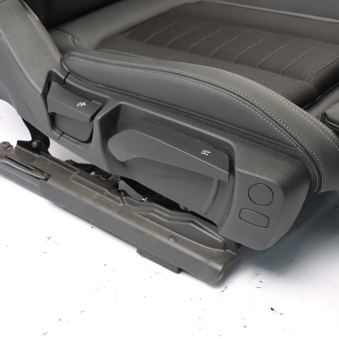 BMW G26 Front Right Seat O/S Heated Fabric Sensatec Leather Black - SKU 7955936-1 - Part number 7955936