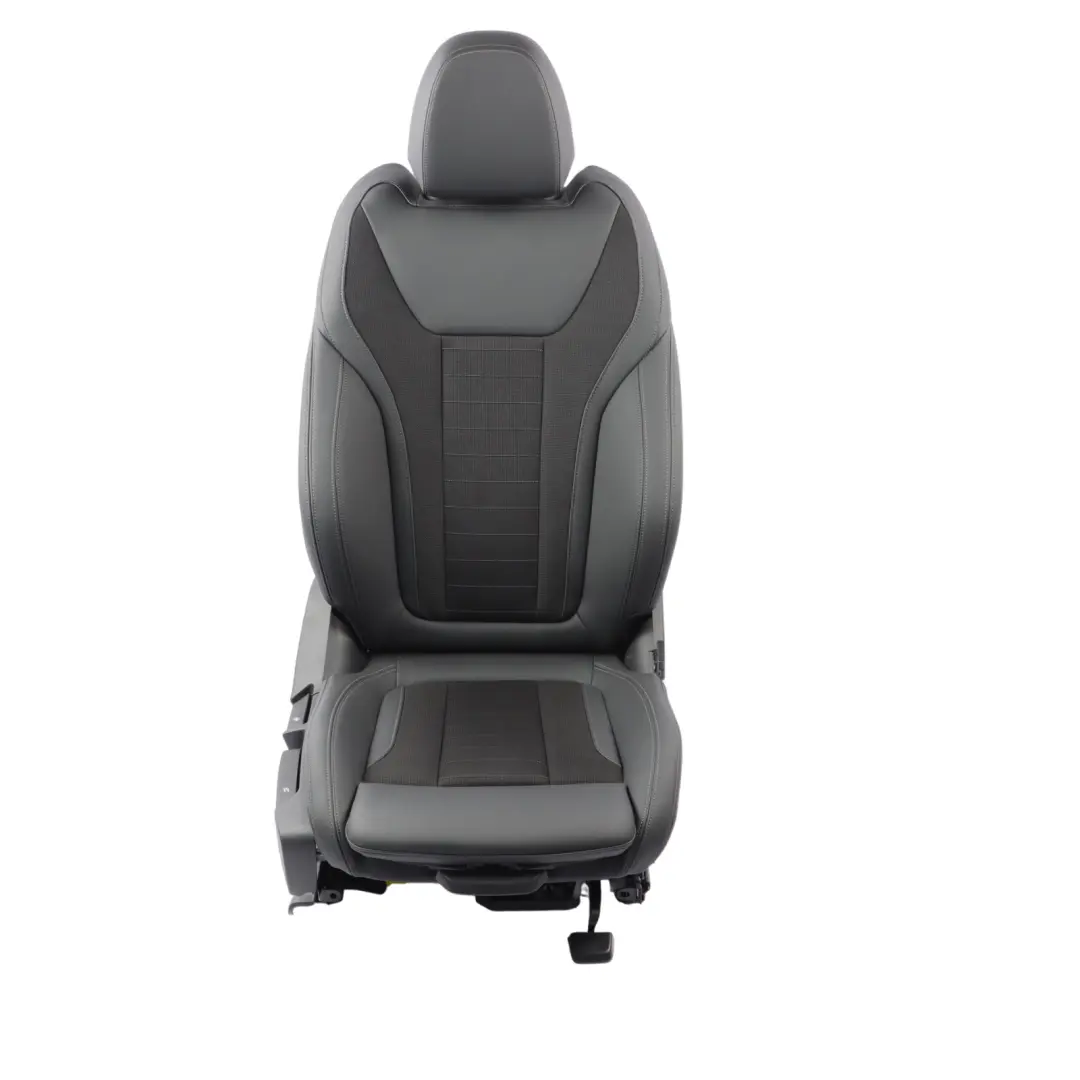 Front Right Seat O/S Heated Fabric Sensatec Leather Black to BMW G26 with Part number 7955936 BMW G26 Front Right Seat O/S Heated Fabric Sensatec Leather Black - SKU 7955936-1 - Part number 7955936