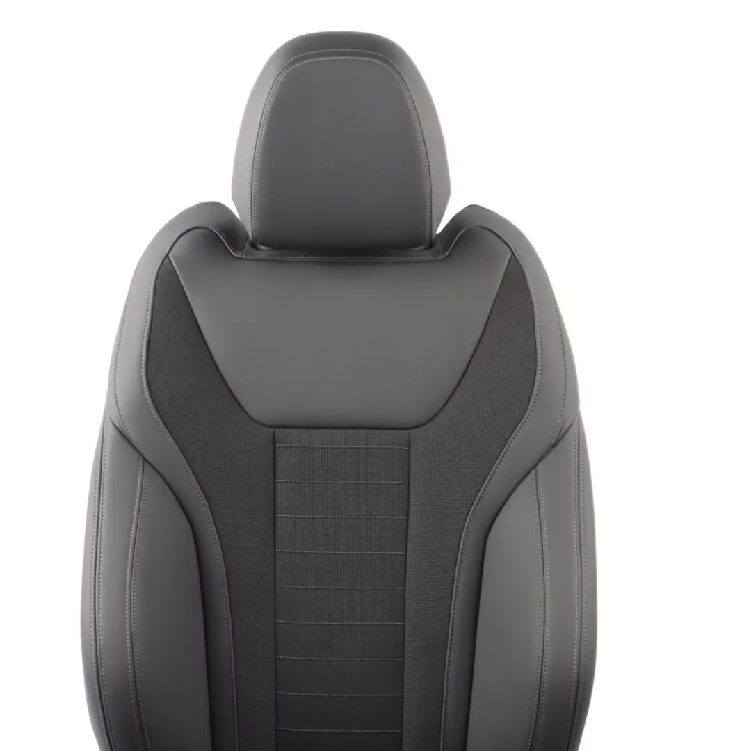 BMW G26 Front Right Seat O/S Heated Fabric Sensatec Leather Black - SKU 7955936-1 - Part number 7955936