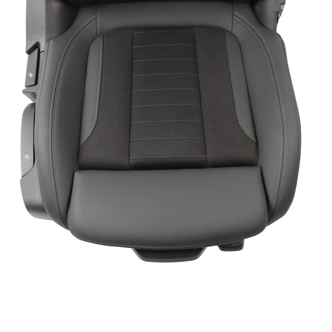 Front Right Seat O/S Heated Fabric Sensatec Leather Black to BMW G26 with Part number 7955936 BMW G26 Front Right Seat O/S Heated Fabric Sensatec Leather Black - SKU 7955936-1 - Part number 7955936