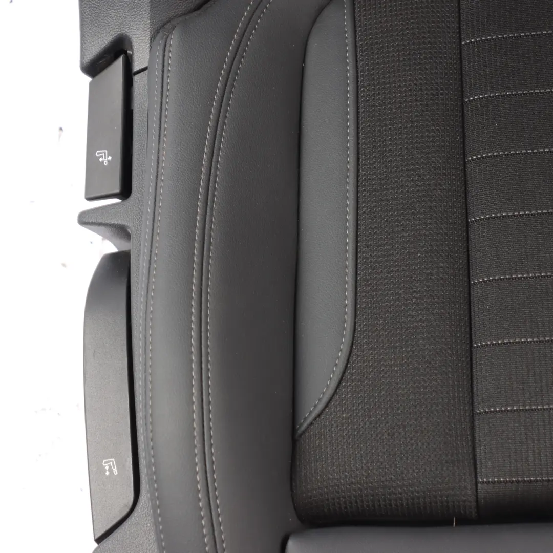 BMW G26 Front Right Seat O/S Heated Fabric Sensatec Leather Black - SKU 7955936-1 - Part number 7955936