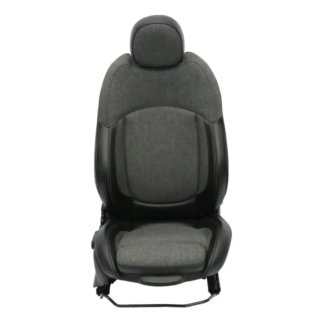 Sedile anteriore Mini Cooper F56 Sport Cloth / Leather Right Pearl Black Carbon per con numero di parte 7955982 Sedile anteriore Mini Cooper F56 Sport Cloth / Leather Right Pearl Black Carbon - SKU 7955982-2 - Numero di parte 7955982