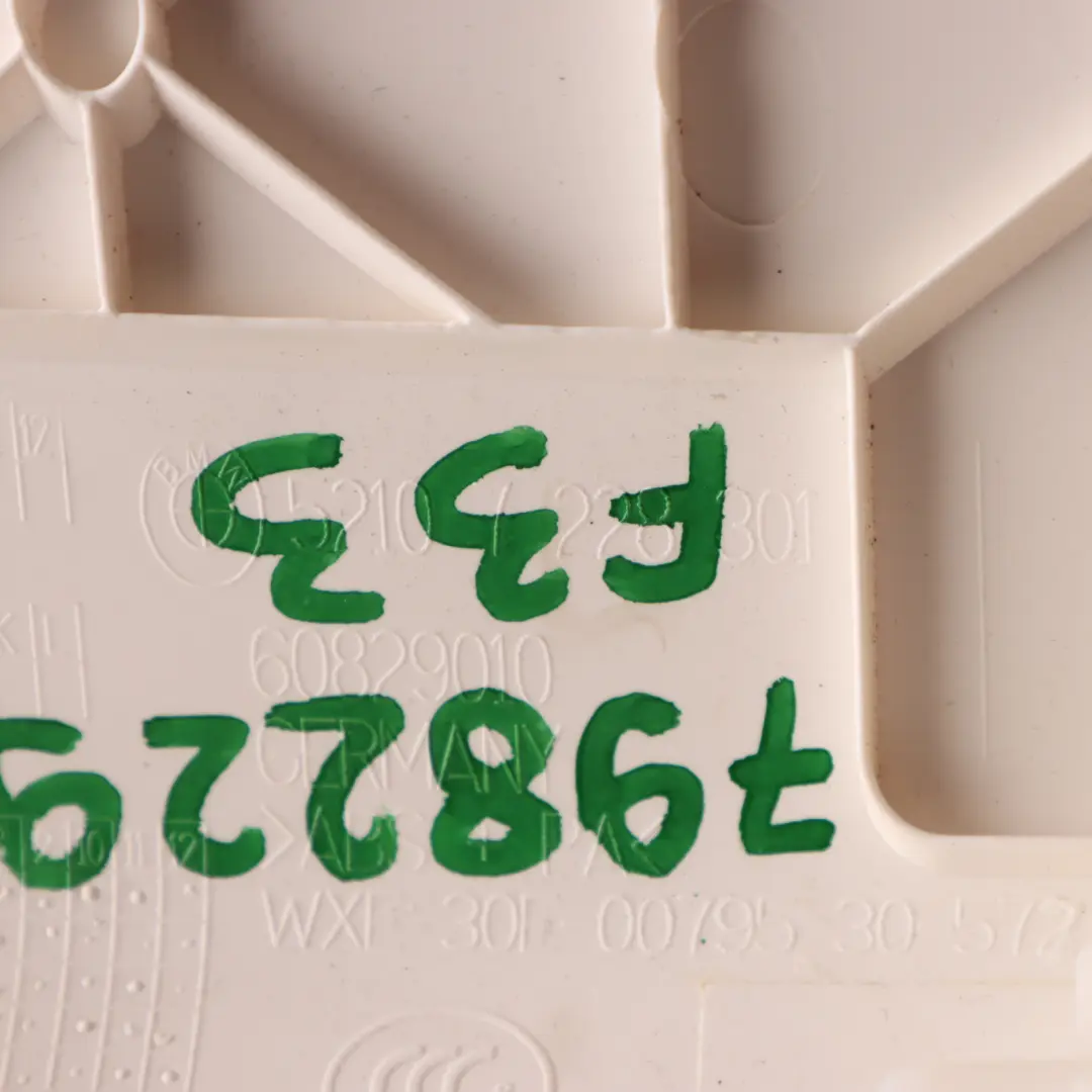 Front Seat Back Rest Left N/S Inner Trim Cover Panel Opal White to BMW F33 with Part number 7982297 BMW F33 Front Seat Back Rest Left N/S Inner Trim Cover Panel Opal White - SKU 7982297 - Part number 7982297