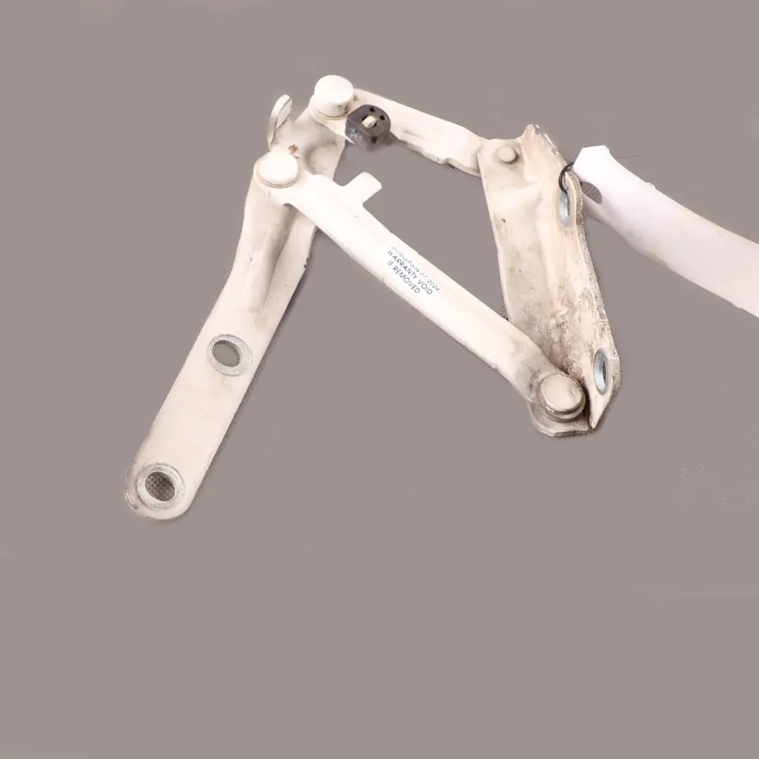 Hood Bonnet Hinge Right O/S Candy White - LB9A to Volkswagen Transporter T5 Engine with Part number 7H0823302D-CAM Volkswagen Transporter T5 Engine Hood Bonnet Hinge Right O/S Candy White - LB9A - SKU 7H0823302D-CAN - Part number 7H0823302D-CAM
