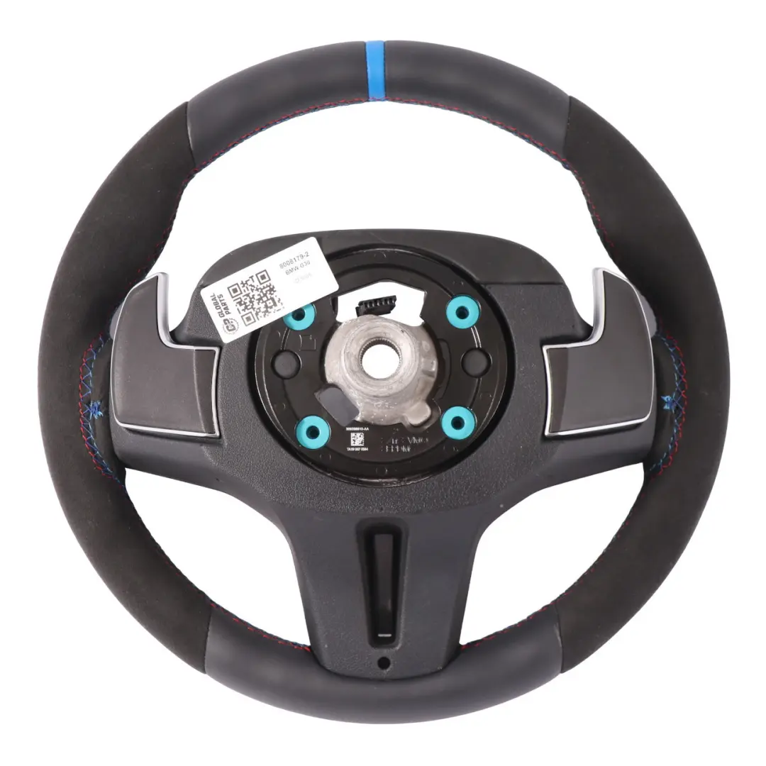  Lenkrad BMW G30 G31 G32 M Sport NEU Schwarz Leder Alcantara Schalt Wippen - SKU 8008179-2 - Teilenummer 8008179