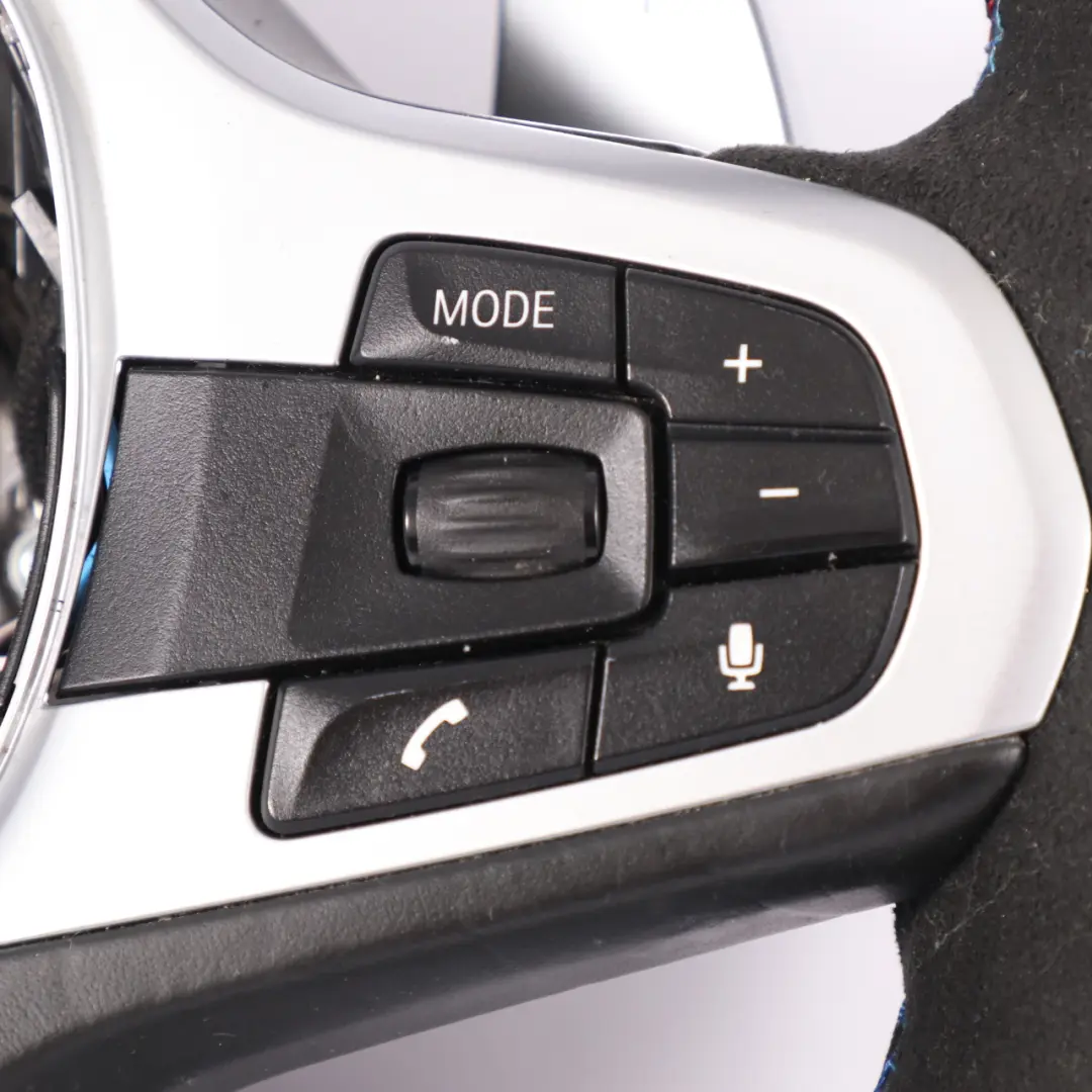 Volante BMW G30 G31 G32 M Sport NUEVO Cuero Negro Alcantara Palanca Cambio - SKU 8008179-2 - Número de pieza 8008179