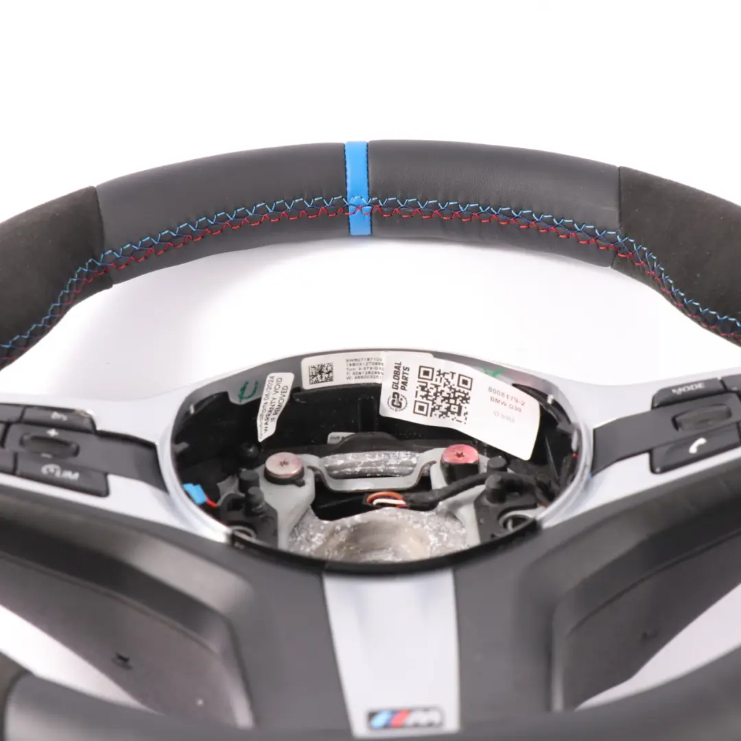 Volante BMW G30 G31 G32 M Sport NUEVO Cuero Negro Alcantara Palanca Cambio - SKU 8008179-2 - Número de pieza 8008179