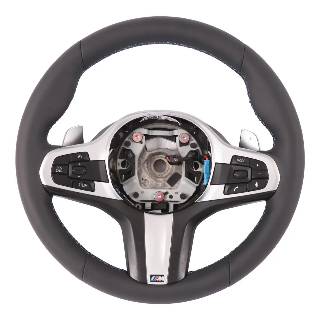 Volant BMW G30 G31 G32 X5 G05 M Sport NEW Cuir Noir Palettes changement vitesse pour à propos du numéro de pièce 8008179 Volant BMW G30 G31 G32 X5 G05 M Sport NEW Cuir Noir Palettes changement vitesse - SKU 8008179-3 - Numéro de pièce 8008179