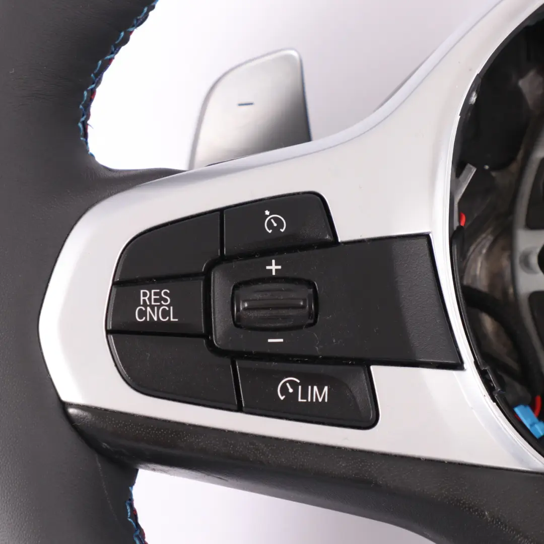 Pakiet Sport Kierownica NOWA Czarna Skóra Łopatki do BMW G30 G31 G32 X5 G05 M o numerze 8008179 BMW G30 G31 G32 X5 G05 M Pakiet Sport Kierownica NOWA Czarna Skóra Łopatki - SKU 8008179-3 - Numer Części 8008179