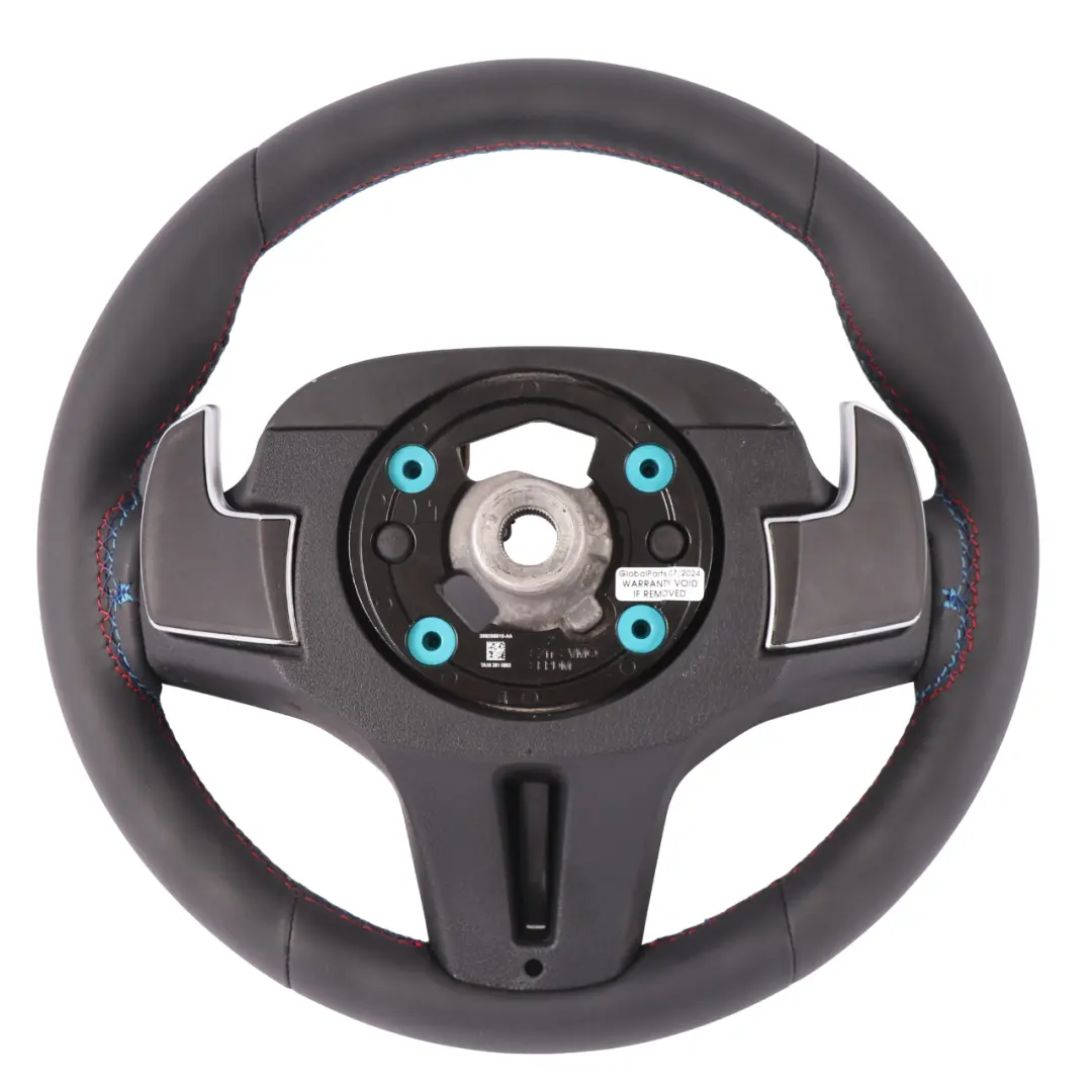 NUEVO Cuero Negro Palanca Cambio para Volante BMW G30 G31 G32 X5 G05 M Sport con número de pieza 8008179 Volante BMW G30 G31 G32 X5 G05 M Sport NUEVO Cuero Negro Palanca Cambio - SKU 8008179-3 - Número de pieza 8008179