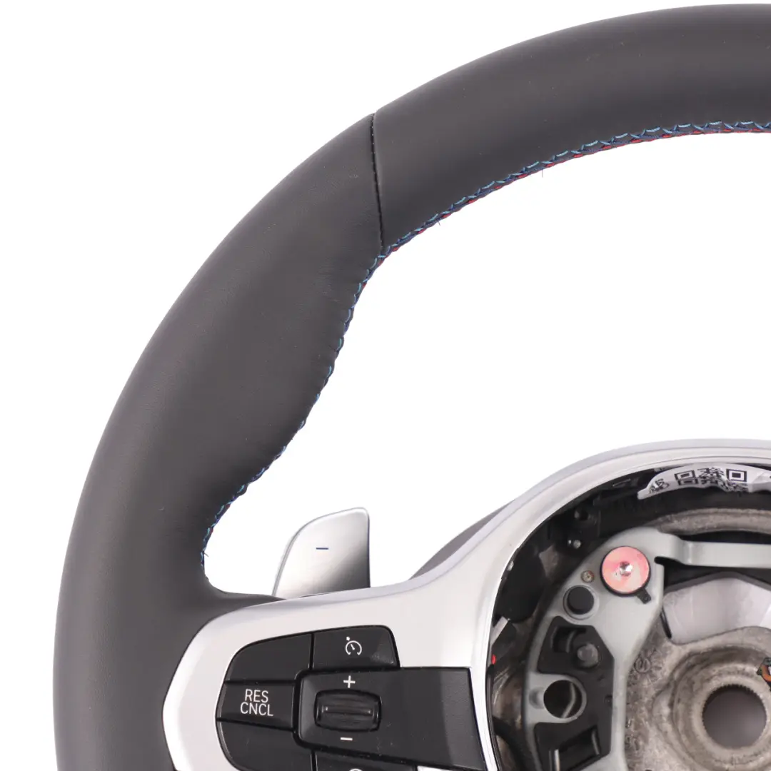  Lenkrad BMW G30 G31 G32 X5 G05 M Sport NEU Schwarz Leder Schalt Wippen - SKU 8008179-3 - Teilenummer 8008179