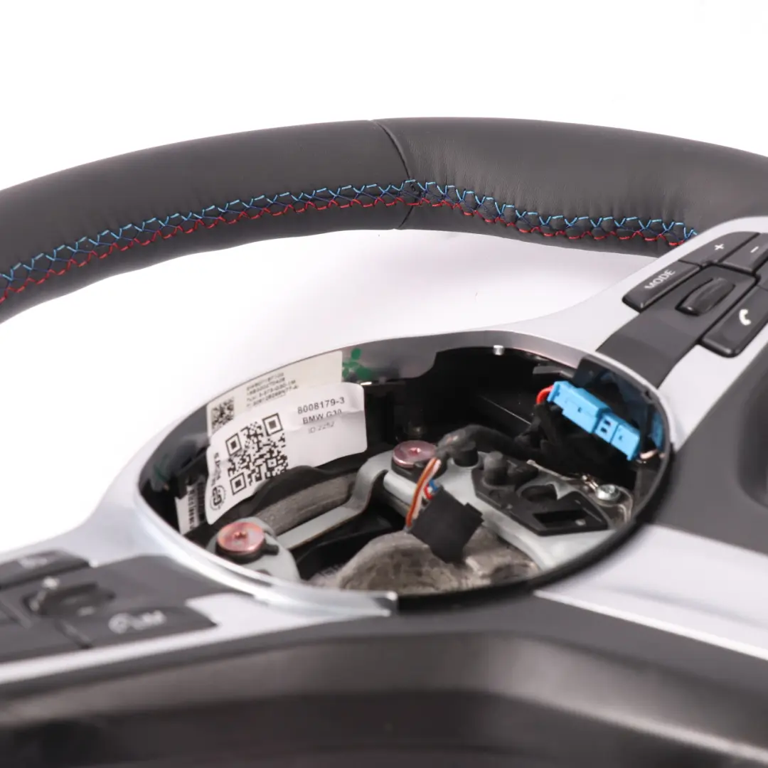  Lenkrad BMW G30 G31 G32 X5 G05 M Sport NEU Schwarz Leder Schalt Wippen - SKU 8008179-3 - Teilenummer 8008179